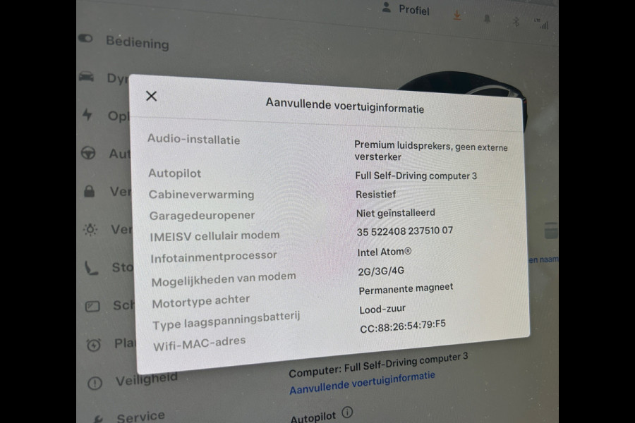 Tesla Model 3 Standard RWD Plus 60 kWh 87% SOH 1e Eigenaar NL-Auto