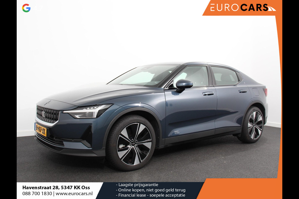 Polestar 2 Long Range Single Motor 78 kWh Climate control Cruise control Panoramadak Parkeersensoren + Camera Voorstoelen verwarmd Apple Carplay/ Android Auto