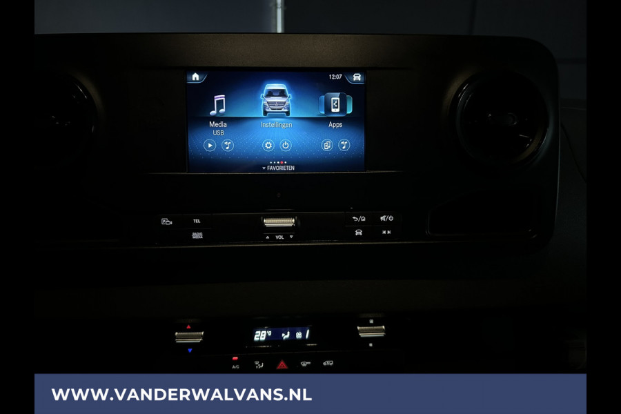 Mercedes-Benz Sprinter 317 CDI 170pk L3H2 Euro6 ** Airco | Camera | Apple Carplay | Cruisecontrol Android Auto, Parkeersensoren, Stoelverwarming, Bijrijdersbank