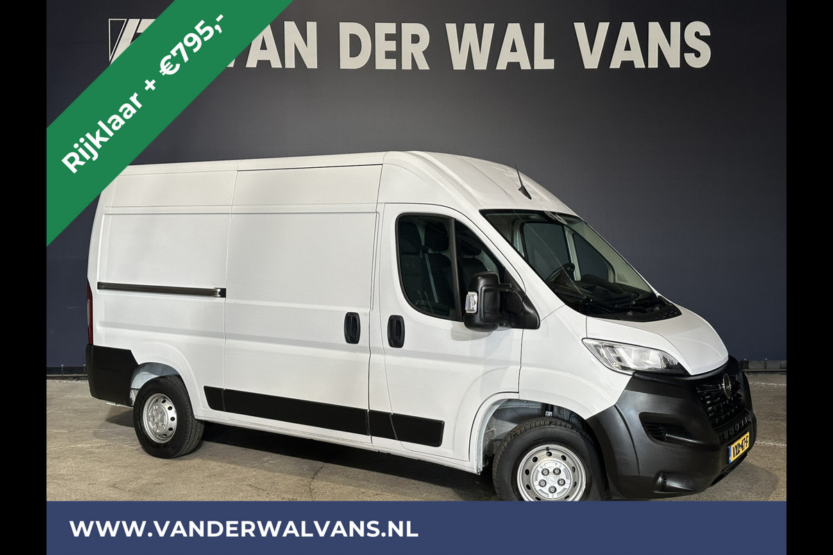 Opel Movano 2.2D 120pk L2H2 *Rijklaar Direct Rijden* Euro6 BPM VRIJ Airco | 2500kg Trekhaak | Apple Carplay | Cruisecontrol Android Auto, Parkeersensoren, Bijrijdersbank Opel Movano 2.2D 120pk L2H2 *Rijklaar Direct Rijden* Euro6 BPM VRIJ Airco | 2500kg Trekhaak | Apple Carplay | Cruisecontrol Android Auto, Parkeersensoren, Bijrijdersbank