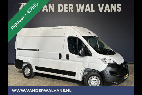 Opel Movano 2.2D 120pk L2H2 *Rijklaar Direct Rijden* Euro6 BPM VRIJ Airco | 2500kg Trekhaak | Apple Carplay | Cruisecontrol Android Auto, Parkeersensoren, Bijrijdersbank
