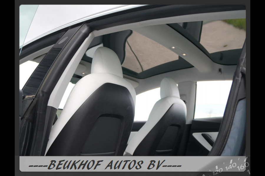 Tesla Model 3 Standard RWD Plus 60 kWh Wit Leer Pano Soh 91%