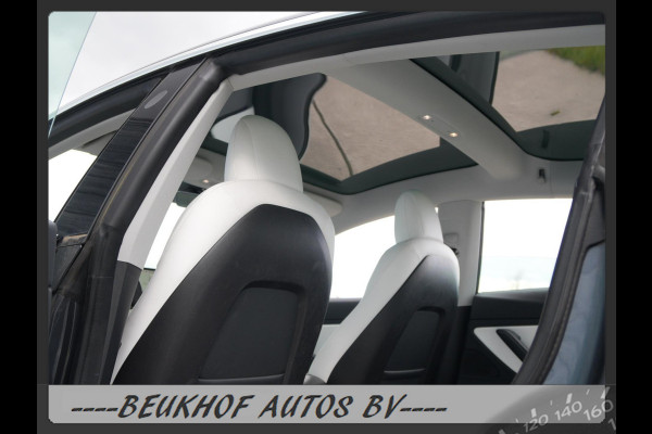 Tesla Model 3 Standard RWD Plus 60 kWh Wit Leer Pano Soh 91%