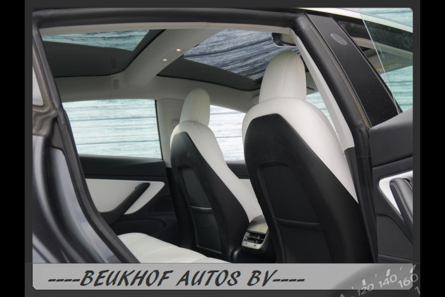 Tesla Model 3 Standard RWD Plus 60 kWh Wit Leer Pano Soh 91%