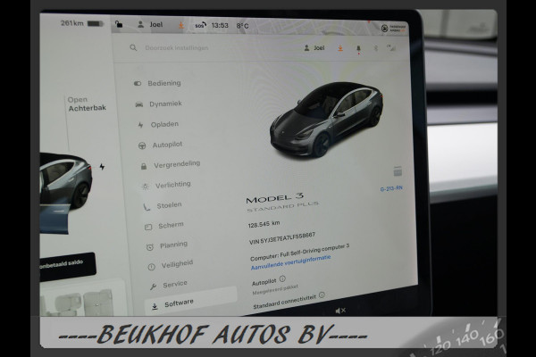 Tesla Model 3 Standard RWD Plus 60 kWh Wit Leer Pano Soh 91%