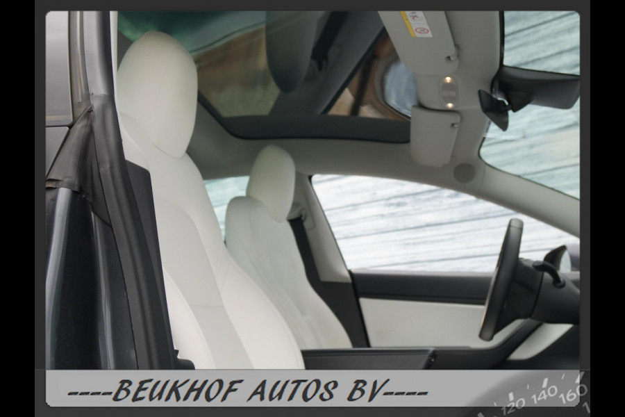 Tesla Model 3 Standard RWD Plus 60 kWh Wit Leer Pano Soh 91%