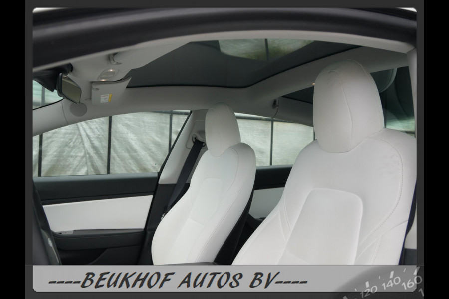 Tesla Model 3 Standard RWD Plus 60 kWh Wit Leer Pano Soh 91%