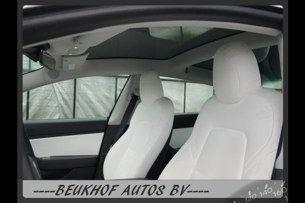 Tesla Model 3 Standard RWD Plus 60 kWh Wit Leer Pano Soh 91%