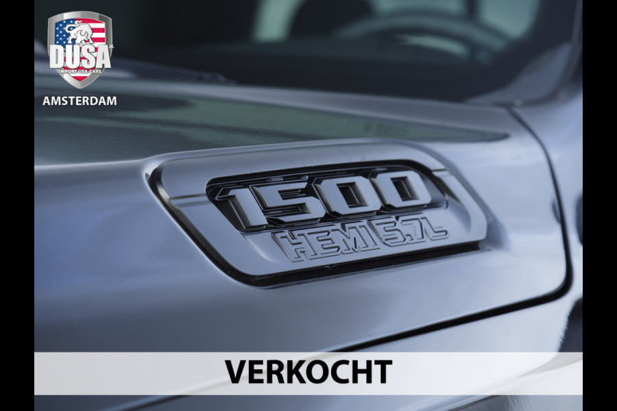 Dodge Ram | 1500 | Big Horn | Night | Final V8 Edition | 4x4 | Crew Cab Leder Interieur | Panorama dak | Night edition | INCL BPM-VOORDEEL Getoonde accessoires zijn verkrijgbaar tegen meerprijs
