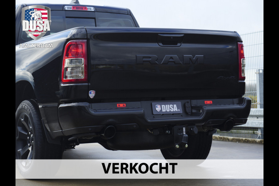 Dodge Ram | 1500 | Big Horn | Night | Final V8 Edition | 4x4 | Crew Cab Leder Interieur | Panorama dak | Night edition | INCL BPM-VOORDEEL Getoonde accessoires zijn verkrijgbaar tegen meerprijs