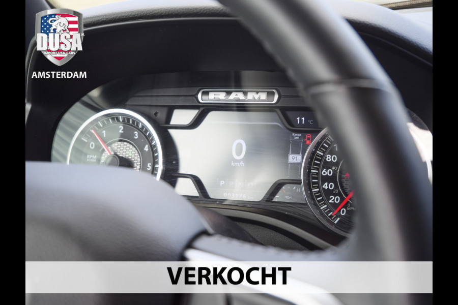 Dodge Ram | 1500 | Big Horn | Night | Final V8 Edition | 4x4 | Crew Cab Leder Interieur | Panorama dak | Night edition | INCL BPM-VOORDEEL Getoonde accessoires zijn verkrijgbaar tegen meerprijs