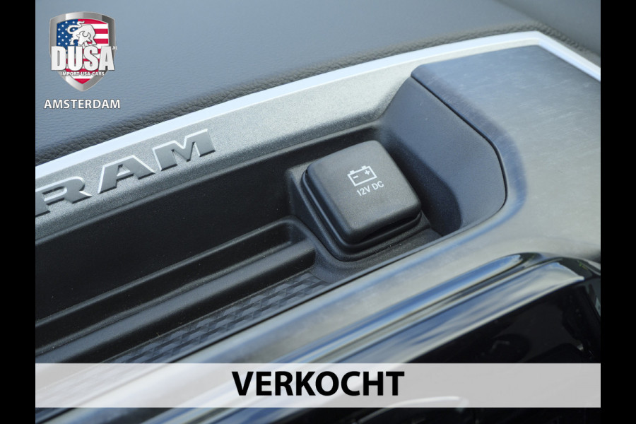 Dodge Ram | 1500 | Big Horn | Night | Final V8 Edition | 4x4 | Crew Cab Leder Interieur | Panorama dak | Night edition | INCL BPM-VOORDEEL Getoonde accessoires zijn verkrijgbaar tegen meerprijs
