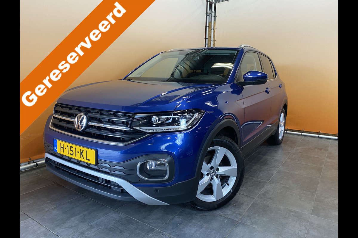 Volkswagen T-Cross 1.0 TSI Style trekhaak afn. | navi cruise control | automaat Volkswagen T-Cross 1.0 TSI Style trekhaak afn. | navi cruise control | automaat