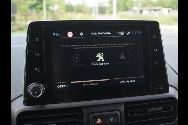 Peugeot Partner 1.5 BlueHDI Asphalt Long | Camera | Trekhaak | Cruise Control | Apple Carplay | Automaat |