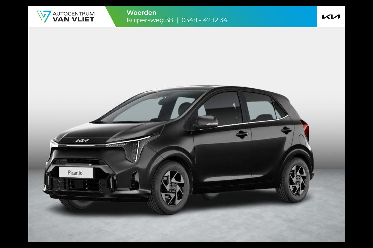 Kia Picanto 1.0 DPI DynamicPlusLine Op Voorraad | MY25 | Navi | Airco | Cruise | Camera | 14" | BSM | LED | Priv. glass | Apple Carplay |