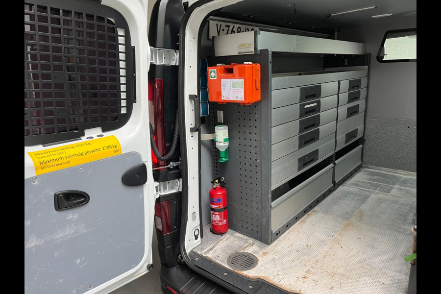 Renault Trafic Servicewagen 1.6 dCi euro6 T27 L1H1 Comfort Bott inrichting Victron v230 Standkachel Trekhaak RIJKLAARPRIJS!