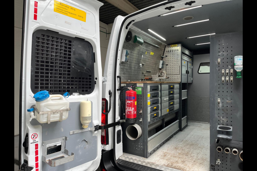 Renault Master Servicewagen T35 2.3 dCi 145pk euro6 L2H2 BOTT Inrichting, Victron omvormer, Standkachel, Trekhaak, RIJKLAARPRIJS!