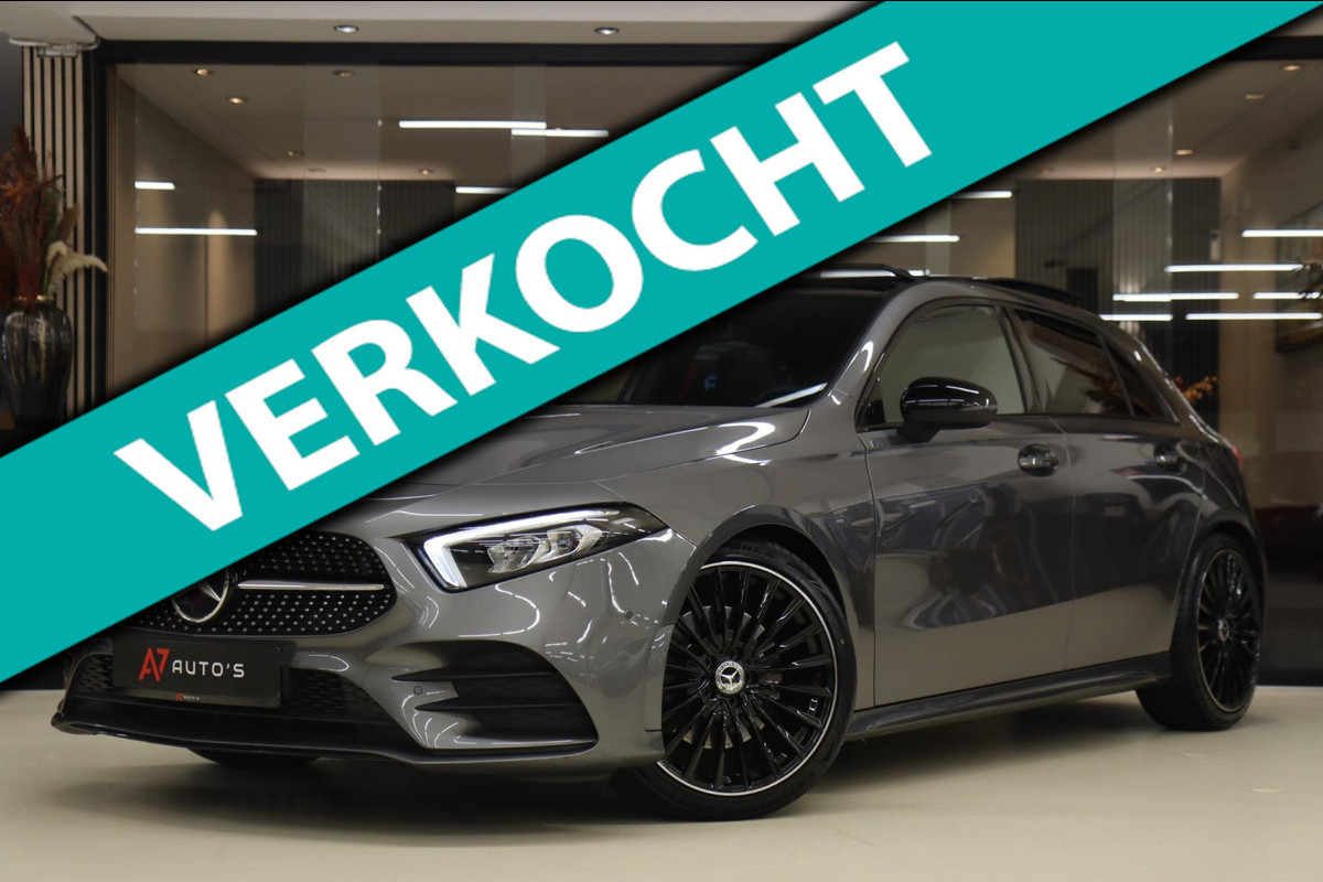 Mercedes-Benz A-Klasse 220 AMG /PANO/NIGHT-PAKET/SFEERV/CARPLAY/CAM/STOELV/VOLL