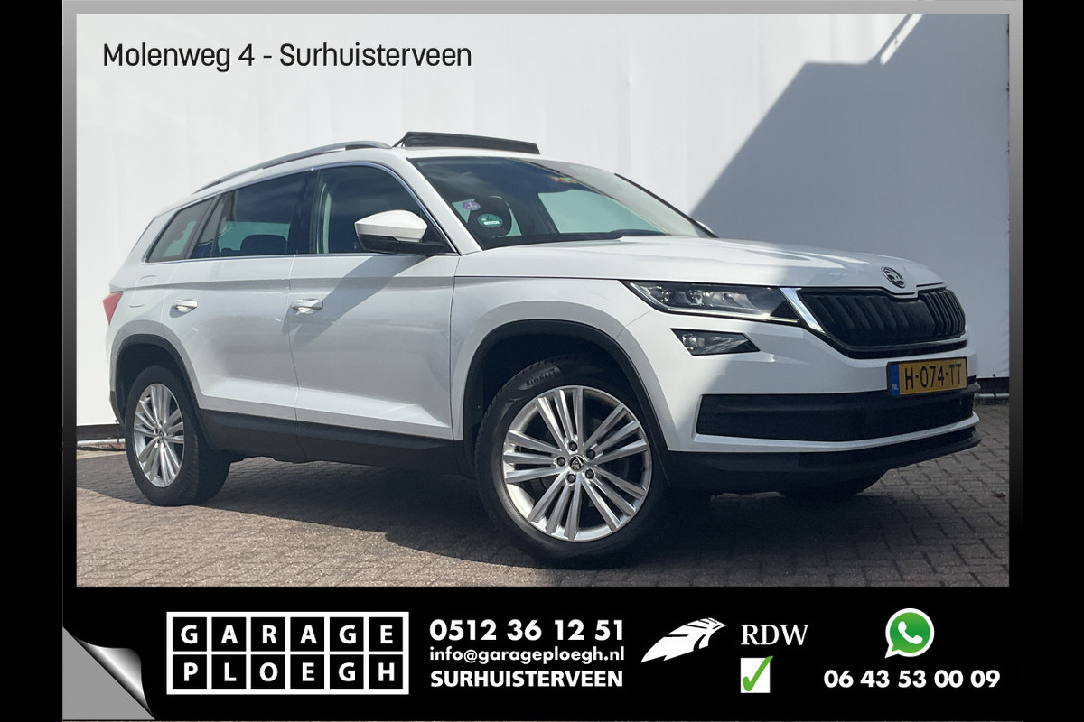 Škoda Kodiaq 7-Pers 1.5 TSI Limited Business 7-Pers Pano Automaat Canton Alcantara Vol opties! Škoda Kodiaq 7-Pers 1.5 TSI Limited Business 7-Pers Pano Automaat Canton Alcantara Vol opties!