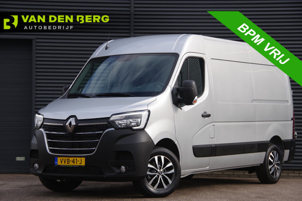 Renault Master T35 2.3 dCi 135PK L2H2 Work Edition CAMERA, NAVI, CRUISE, AIRCO, APPLE CARPLAY/ANDROID, PDC DUBBELE CABINE LEVERB.