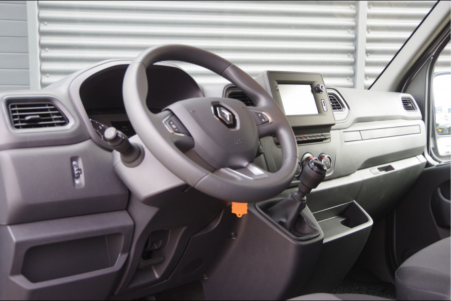 Renault Master T35 2.3 dCi 135PK L2H2 Work Edition CAMERA, NAVI, CRUISE, AIRCO, APPLE CARPLAY/ANDROID, PDC DUBBELE CABINE LEVERB.