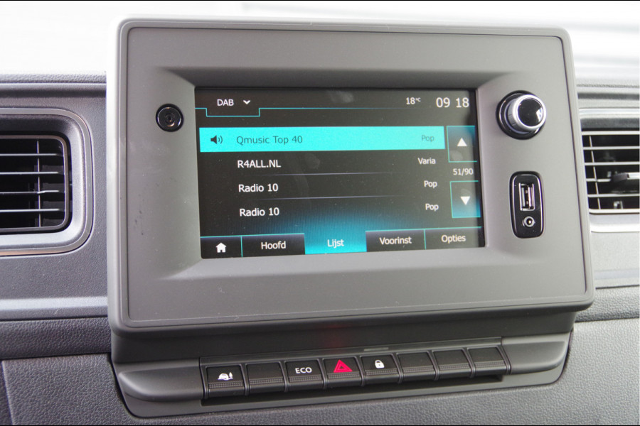 Renault Master T35 2.3 dCi 135PK L2H2 Work Edition CAMERA, NAVI, CRUISE, AIRCO, APPLE CARPLAY/ANDROID, PDC DUBBELE CABINE LEVERB.