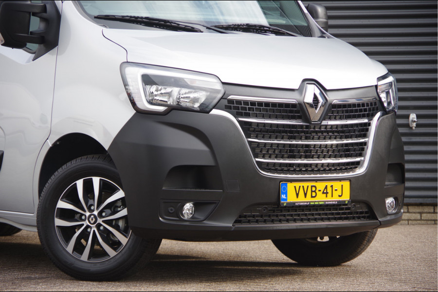 Renault Master T35 2.3 dCi 135PK L2H2 Work Edition CAMERA, NAVI, CRUISE, AIRCO, APPLE CARPLAY/ANDROID, PDC DUBBELE CABINE LEVERB.