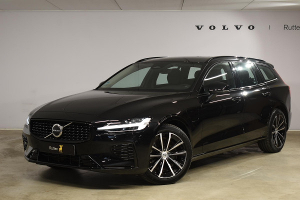 Volvo V60 T6 350PK Automaat AWD Plus Dark / Navigatie / Camera / Adaptieve Cruise Control / Elektrische Stoelen / Leder / LM Velgen /