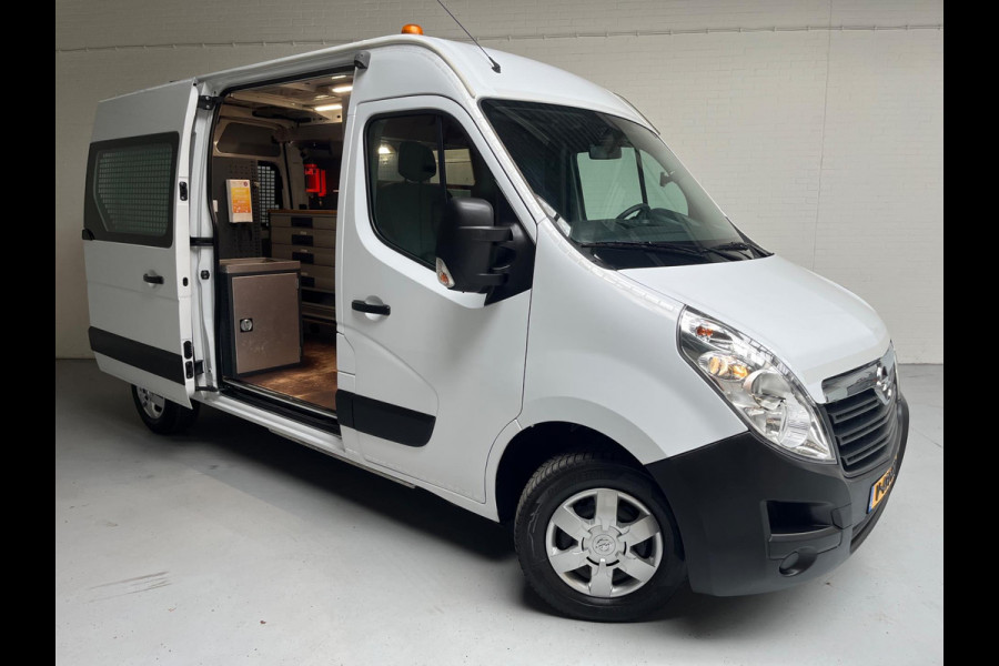 Opel Movano SERVICEWAGEN AUTOMAAT 2.3 CDTI BiTurbo 170pk euro6 L2H2 V230 OMVORMER BOTT INRICHTING STANDKACHEL AIRCO, RIJKLAARPRIJS