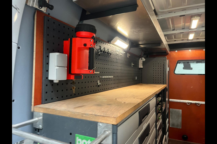 Opel Movano SERVICEWAGEN AUTOMAAT 2.3 CDTI BiTurbo 170pk euro6 L2H2 V230 OMVORMER BOTT INRICHTING STANDKACHEL AIRCO, RIJKLAARPRIJS
