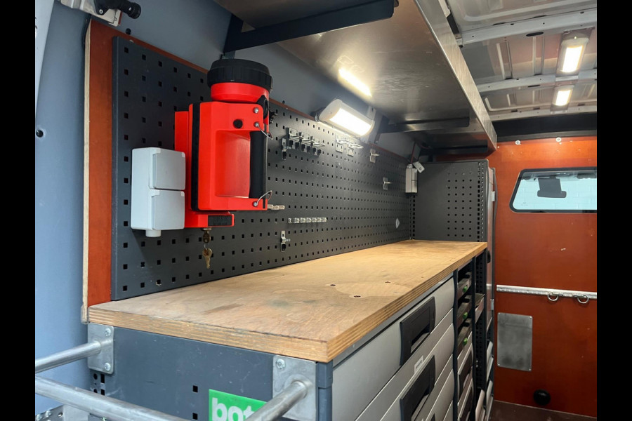 Opel Movano SERVICEWAGEN AUTOMAAT 2.3 CDTI BiTurbo 170pk euro6 L2H2 V230 OMVORMER BOTT INRICHTING STANDKACHEL AIRCO, RIJKLAARPRIJS