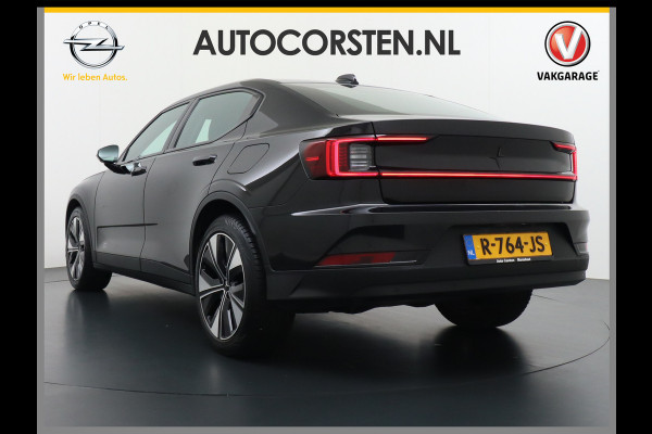 Polestar 2 Long Range 78 kWh Sleutelloos(Telefoon-sleutel) Adaptive-Cruise Carplay Android 360-Camera 19"LM Led-Pixel-Lamp WiFi PDC-a+v Par Phone-Connect.Stoel-Verwarmd 1500kg-trekvermogen OnePedal drive Licht+Zichtpakket 55.000 nieuw!! EBD RemAssist Virtual-Cockpit digiDash Uitparkeer waarschuwing Botswaarsc.syst. Autonoom-Rem Noodrem ESP TCS Hill-Assist Lane Assist Pre-Crash-Syst. Emergency-Call Keyless Ecc tot 150kw snell