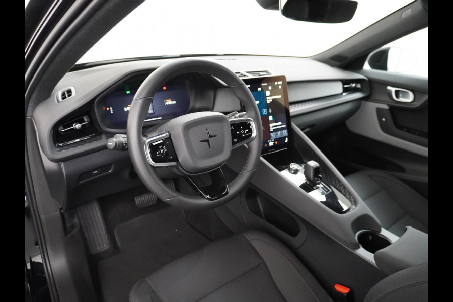 Polestar 2 Long Range 78 kWh Sleutelloos(Telefoon-sleutel) Adaptive-Cruise Carplay Android 360-Camera 19"LM Led-Pixel-Lamp WiFi PDC-a+v Par Phone-Connect.Stoel-Verwarmd 1500kg-trekvermogen OnePedal drive Licht+Zichtpakket 55.000 nieuw!! EBD RemAssist Virtual-Cockpit digiDash Uitparkeer waarschuwing Botswaarsc.syst. Autonoom-Rem Noodrem ESP TCS Hill-Assist Lane Assist Pre-Crash-Syst. Emergency-Call Keyless Ecc tot 150kw snell