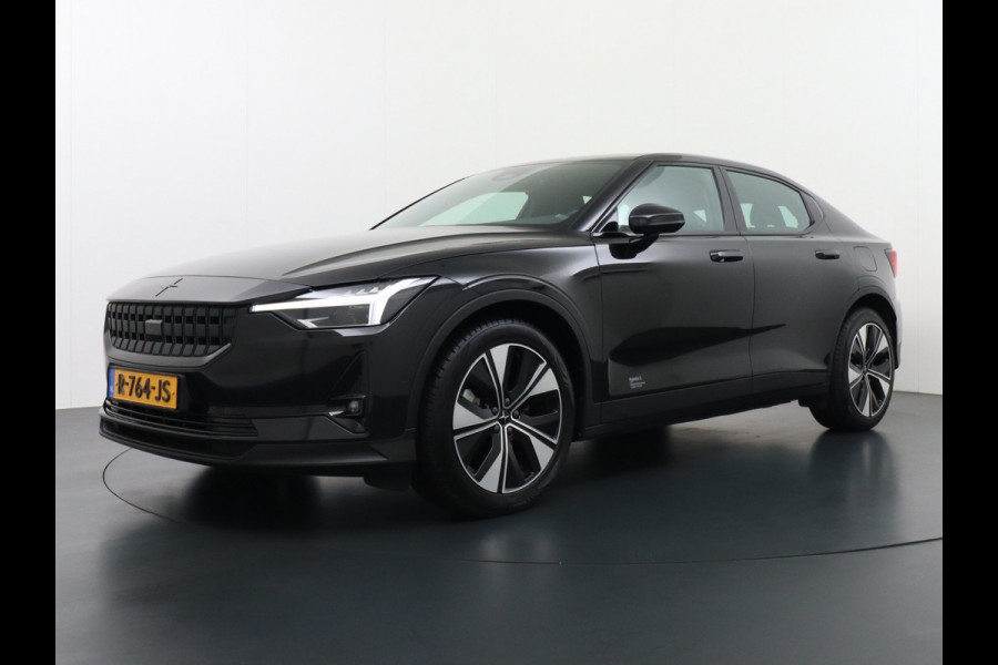 Polestar 2 Long Range 78 kWh Sleutelloos(Telefoon-sleutel) Adaptive-Cruise Carplay Android 360-Camera 19"LM Led-Pixel-Lamp WiFi PDC-a+v Par Phone-Connect.Stoel-Verwarmd 1500kg-trekvermogen OnePedal drive Licht+Zichtpakket 55.000 nieuw!! EBD RemAssist Virtual-Cockpit digiDash Uitparkeer waarschuwing Botswaarsc.syst. Autonoom-Rem Noodrem ESP TCS Hill-Assist Lane Assist Pre-Crash-Syst. Emergency-Call Keyless Ecc tot 150kw snell