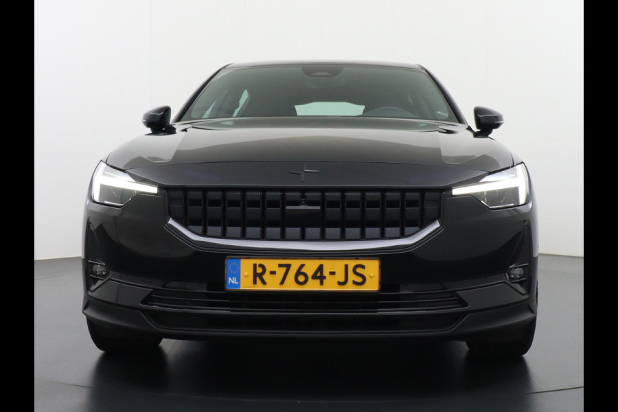 Polestar 2 Long Range 78 kWh Sleutelloos(Telefoon-sleutel) Adaptive-Cruise Carplay Android 360-Camera 19"LM Led-Pixel-Lamp WiFi PDC-a+v Par Phone-Connect.Stoel-Verwarmd 1500kg-trekvermogen OnePedal drive Licht+Zichtpakket 55.000 nieuw!! EBD RemAssist Virtual-Cockpit digiDash Uitparkeer waarschuwing Botswaarsc.syst. Autonoom-Rem Noodrem ESP TCS Hill-Assist Lane Assist Pre-Crash-Syst. Emergency-Call Keyless Ecc tot 150kw snell