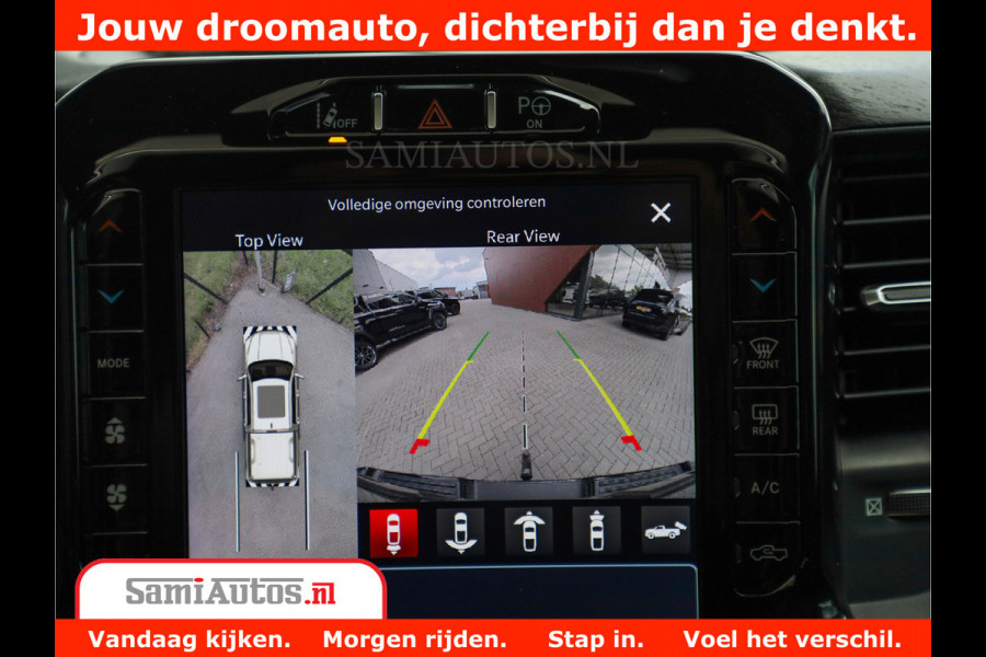 Dodge Ram 1500 LIMITED | 5.7 V8 HEMI | HUD | BOM VOL | LUCHTVERING | PANORAMA | ADAPTIVE CRUISE | 360 CAM | 3500KG | LEDER | DUBBELE CABINE | BPM VRIJ | LANE ASSIST | APPLE CARPLAY
