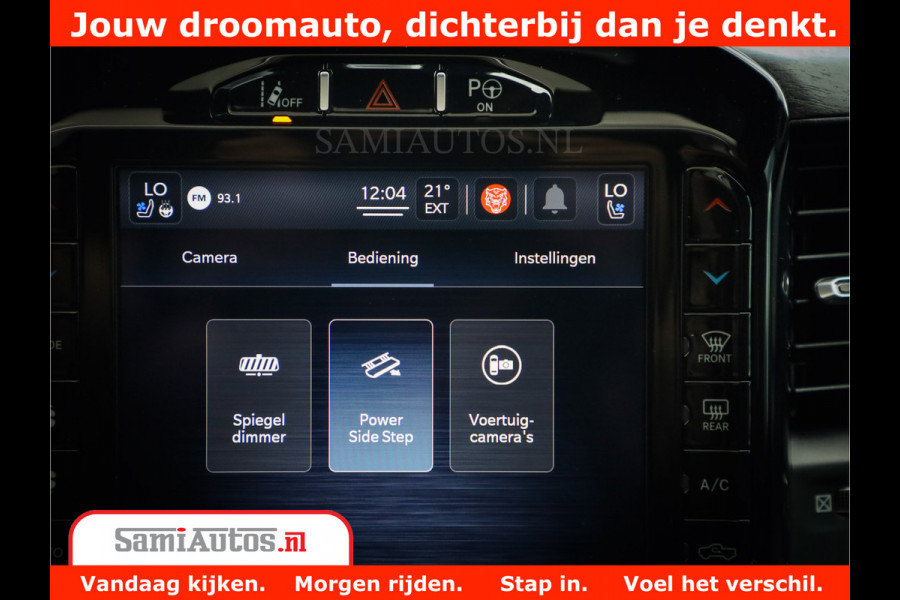 Dodge Ram 1500 LIMITED | 5.7 V8 HEMI | HUD | BOM VOL | LUCHTVERING | PANORAMA | ADAPTIVE CRUISE | 360 CAM | 3500KG | LEDER | DUBBELE CABINE | BPM VRIJ | LANE ASSIST | APPLE CARPLAY