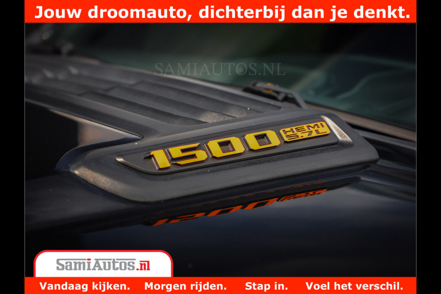 Dodge Ram 1500 LIMITED | 5.7 V8 HEMI | HUD | BOM VOL | LUCHTVERING | PANORAMA | ADAPTIVE CRUISE | 360 CAM | 3500KG | LEDER | DUBBELE CABINE | BPM VRIJ | LANE ASSIST | APPLE CARPLAY