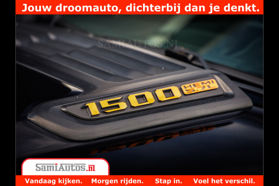 Dodge Ram 1500 LIMITED | 5.7 V8 HEMI | HUD | BOM VOL | LUCHTVERING | PANORAMA | ADAPTIVE CRUISE | 360 CAM | 3500KG | LEDER | DUBBELE CABINE | BPM VRIJ | LANE ASSIST | APPLE CARPLAY