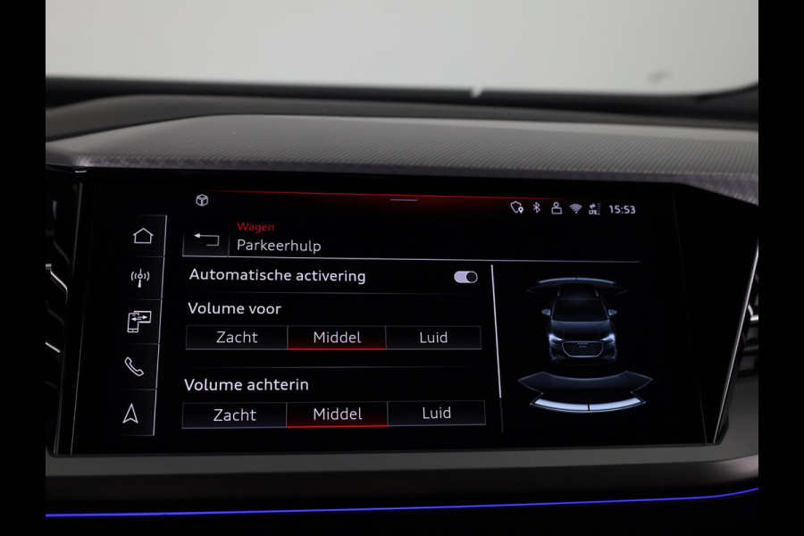 Audi Q4 e-tron 45 quattro Advanced edition 82 kWh 286pk | Panoramadak | 20 inch lichtmetalen velgen | Parkeercamera | Adaptieve cruise controle