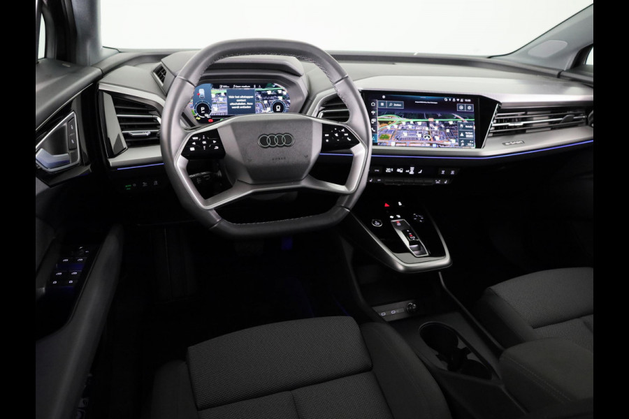 Audi Q4 e-tron 45 quattro Advanced edition 82 kWh 286pk | Panoramadak | 20 inch lichtmetalen velgen | Parkeercamera | Adaptieve cruise controle