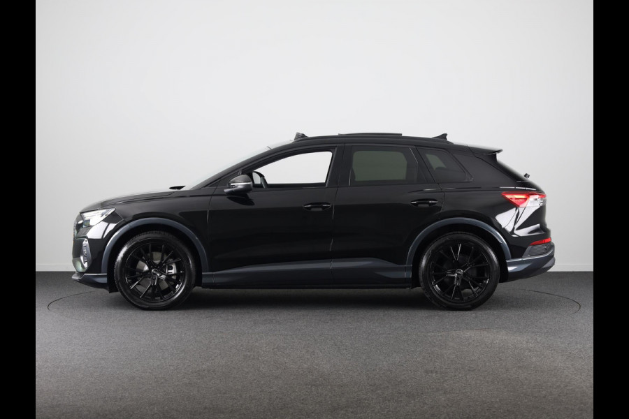 Audi Q4 e-tron 45 quattro Advanced edition 82 kWh 286pk | Panoramadak | 20 inch lichtmetalen velgen | Parkeercamera | Adaptieve cruise controle