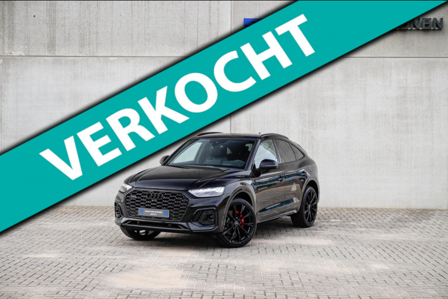 Audi Q5 Sportback 55 TFSI e Quattro Competition S Edition S-Line 367pk Automaat! 1e|Virtual Cockpit|Supersport Kuipstoelen+Massage