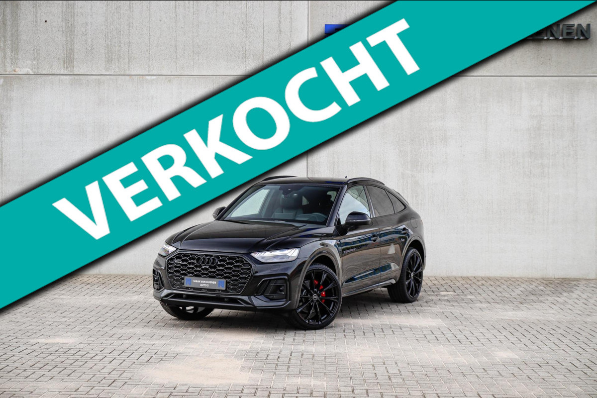 Audi Q5 Sportback 55 TFSI e Quattro Competition S Edition S-Line 367pk Automaat! 1e|Virtual Cockpit|Supersport Kuipstoelen+Massage Audi Q5 Sportback 55 TFSI e Quattro Competition S Edition S-Line 367pk Automaat! 1e|Virtual Cockpit|Supersport Kuipstoelen+Massage