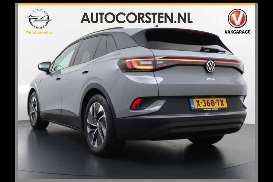 Volkswagen ID.4 170PK 52kWh Pure Cruise control adaptief Apple Carplay/Android Auto Navi Ecc Pdc Head-Up Display DAB Keyless Led Koplampen Lmv W Multimedia Pakket Plus Dynamische besturing Geluidsisolerend glas Connected services Draadloze telefoonlader Verkeersbord detectie Nieuwprijs € 40.405,-