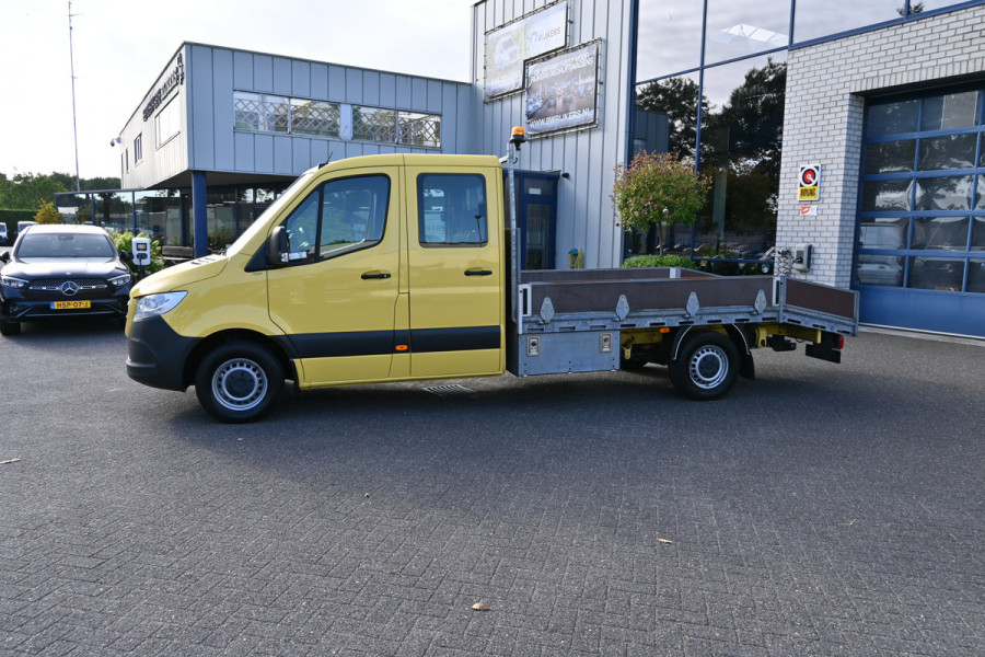 Mercedes-Benz Sprinter 316 CDI Dubbele cabine open laadbak 3500kg trekhaak, Standkachel, MBUX