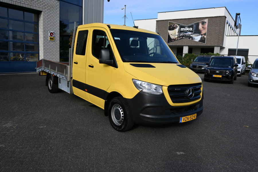 Mercedes-Benz Sprinter 316 CDI Dubbele cabine open laadbak 3500kg trekhaak, Standkachel, MBUX