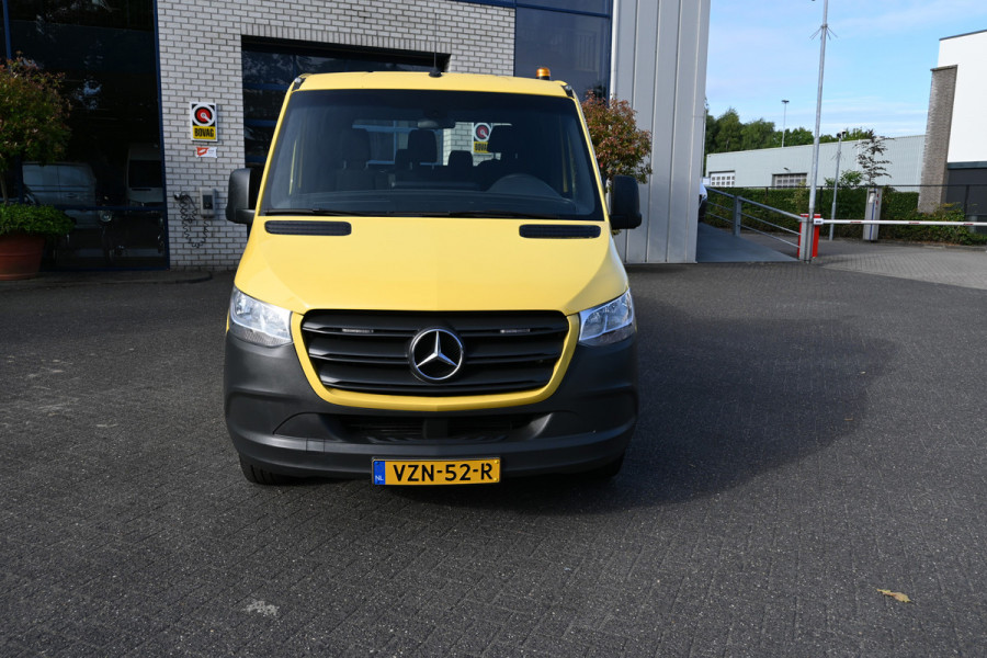 Mercedes-Benz Sprinter 316 CDI Dubbele cabine open laadbak 3500kg trekhaak, Standkachel, MBUX