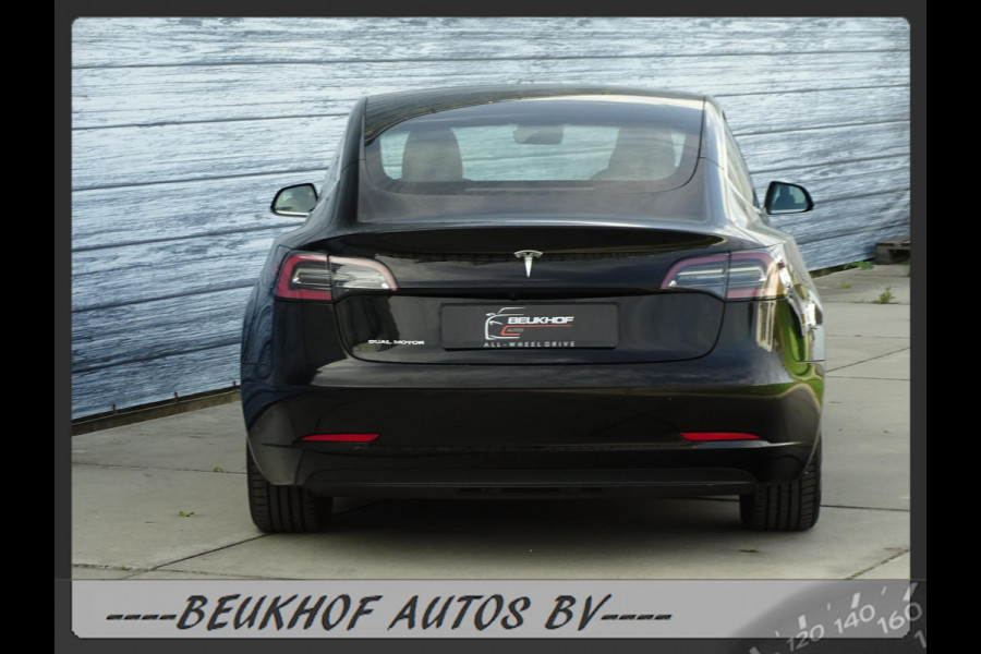 Tesla Model 3 Long Range AWD 75 kWh Leer Camera Soh 94,4%