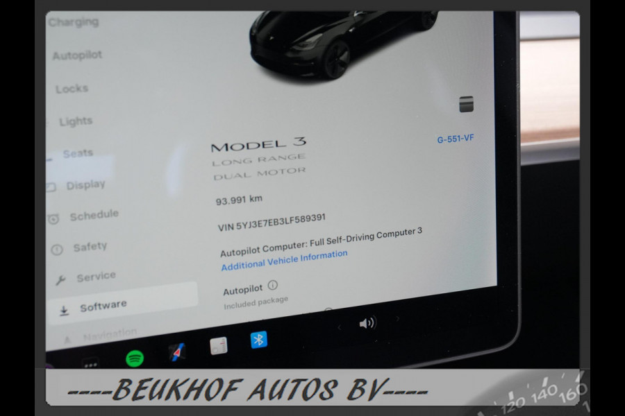 Tesla Model 3 Long Range AWD 75 kWh Leer Camera Soh 94,4%